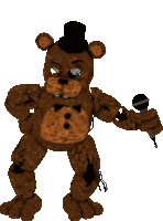 Withered Freddy Fnf Sticker