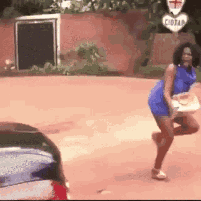 Woman Running GIF