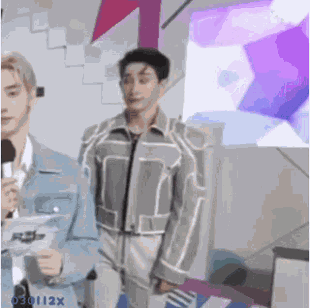 Wonho Standing GIF