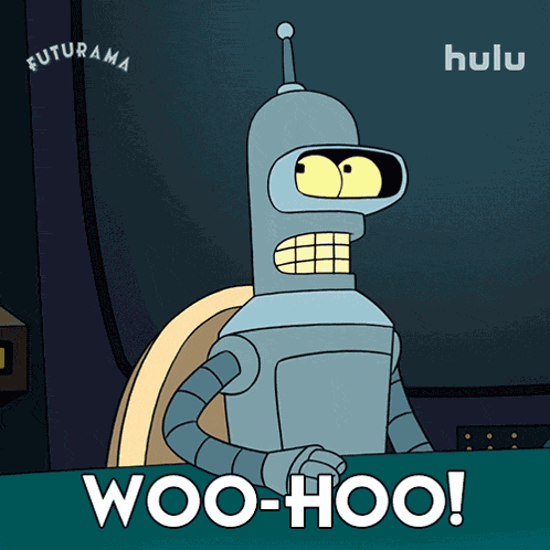 Woo-hoo Bender GIF