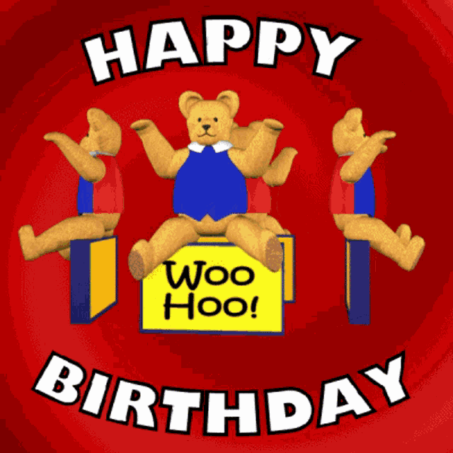 Woo Hoo Happy Birthday Funny Happy Birthday GIF