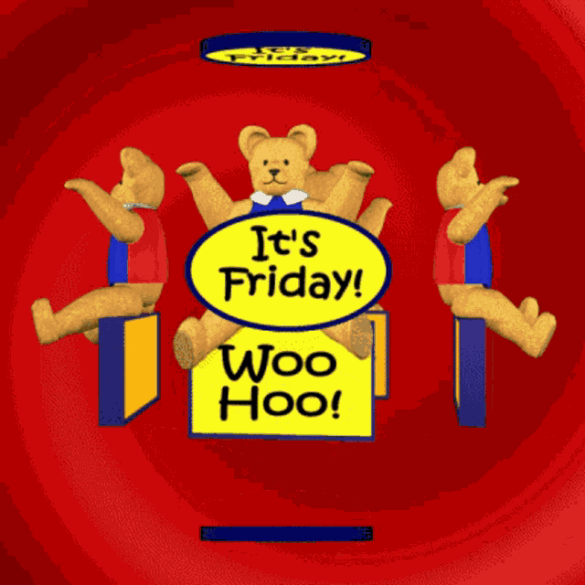 Woo Hoo Its Friday Friday Feeling GIF