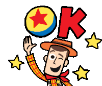 Woody Toy Story Sticker