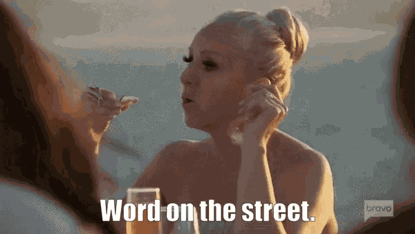 Word On The Street Rhonj GIF