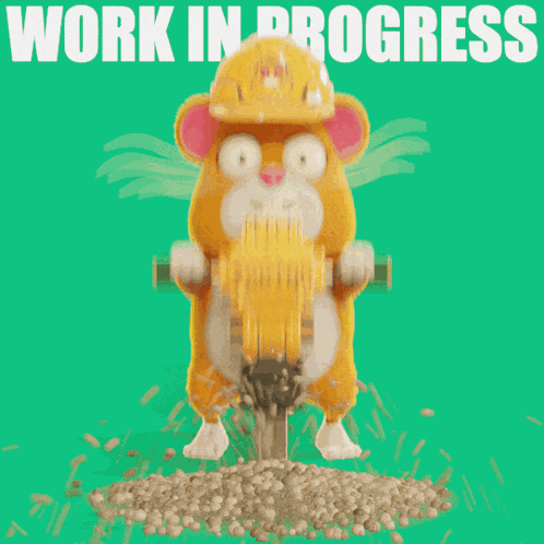 Working Hamster GIF