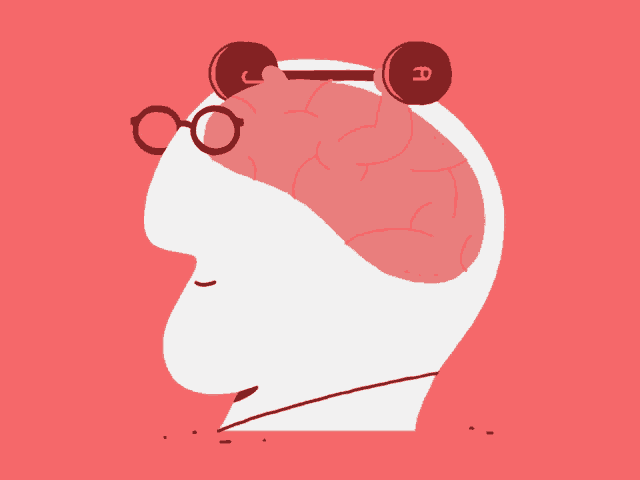 Working Out Thinking GIF