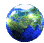 World Globe Sticker