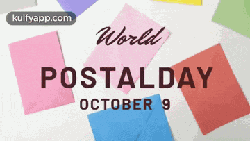 World Postal Day.Gif GIF