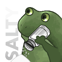 Worry Froge Frog Meme Sticker