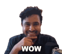 Wow Abish Mathew Sticker