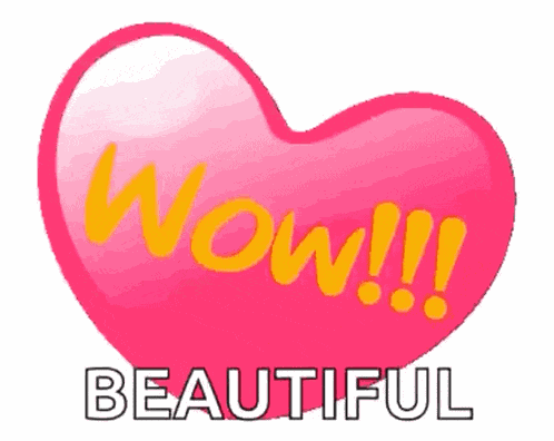Wow Heart GIF