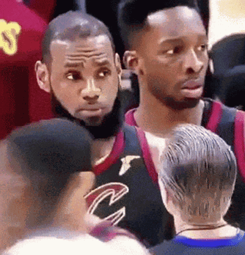 Wow Lebron GIF