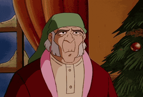 Wow Scrooge GIF