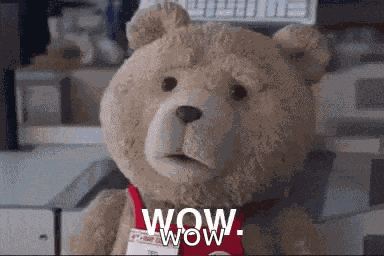 Wow Ted2 GIF