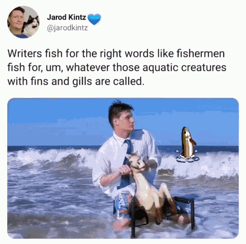 Writer Absurd GIF