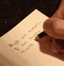 Writing Handwriting GIF