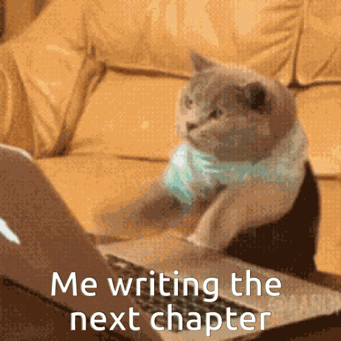 Writing Story GIF