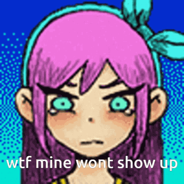 Wtf Mine Wont Show Up Omori GIF