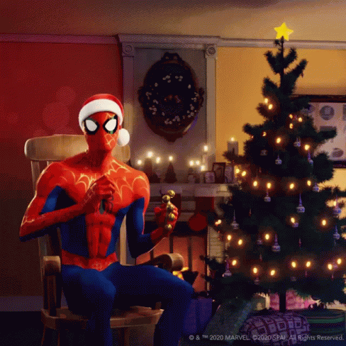 Wuncle Spiderman GIF