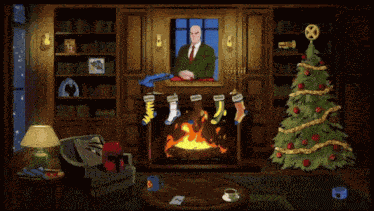 X-men 97 Wallpaper Xmen Christmas Background GIF