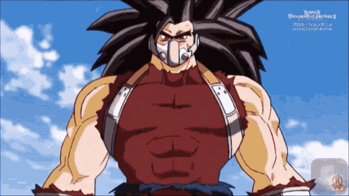 Xeno Goku E Xeno Vegeta Ssj4 Super Dragon Ball Heroes GIF