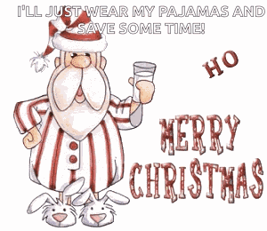 Xmas Jokes Santa GIF