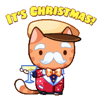Xmas Merry Christmas Sticker