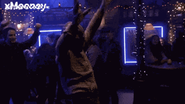 Xmooney Party GIF