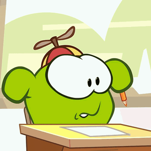 Yawn Om Nom GIF