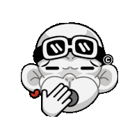 Yawn Tired Emoji Sticker