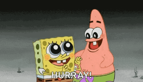 Yay Sponge Bob GIF
