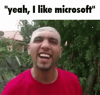 Yeah I Like Microsoft Microsoft Sucks GIF
