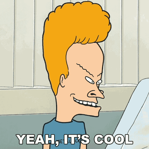 Yeah It'S Cool Beavis GIF