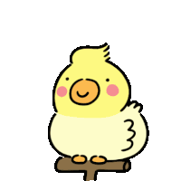Yellow Bird Sticker