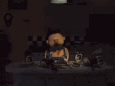 Yellow Guy Dinner GIF