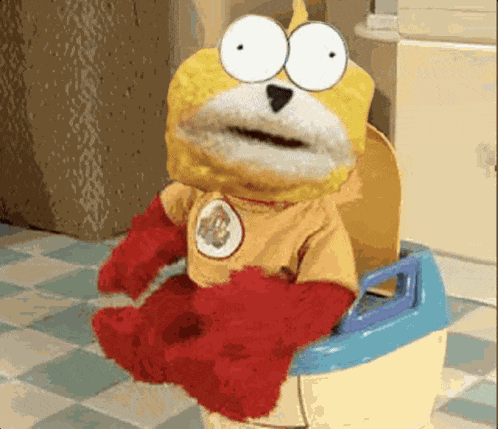 Yellow Poop GIF