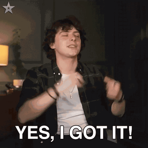 Yes I Got It Yes Matteo Fraziano GIF