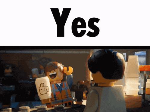 Yes Lego Movie GIF