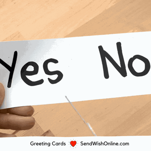 Yes No GIF