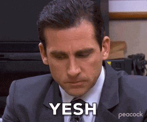 Yesh The Office GIF