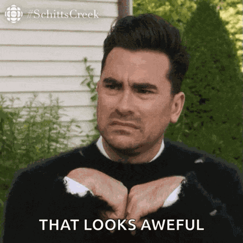 Yikes David Rose GIF