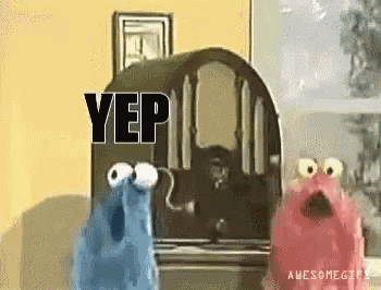 Yip Yips Sesame Street GIF