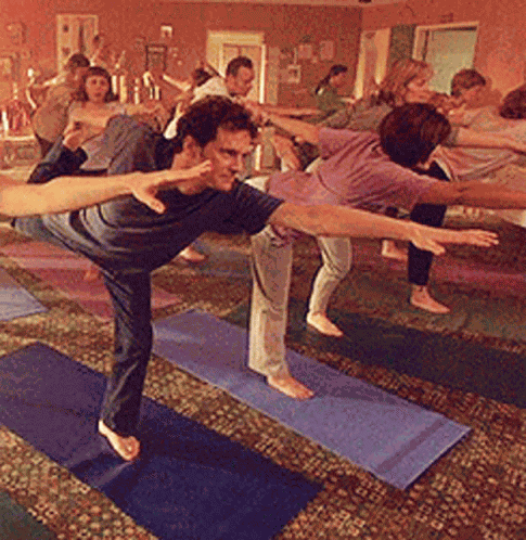 Yo Haciendo Yoga GIF