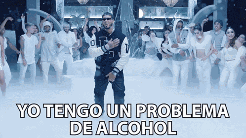 Yo Tengo Un Problema De Alcohol Alcholico GIF