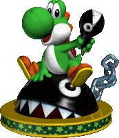 Yoshi Chomp Romp Sticker