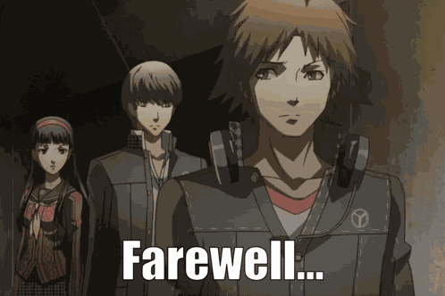 Yosuke Hanamura Farewell GIF