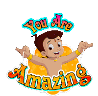 You Are Amazing Chhota Bheem Sticker