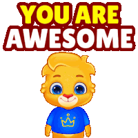 You Are Awesome You Are The Best Sticker