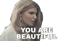You Are Beautiful Brynn Elliott Sticker