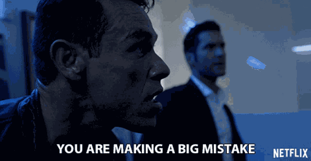 You Are Making A Big Mistake Lucifer Morningstar GIF